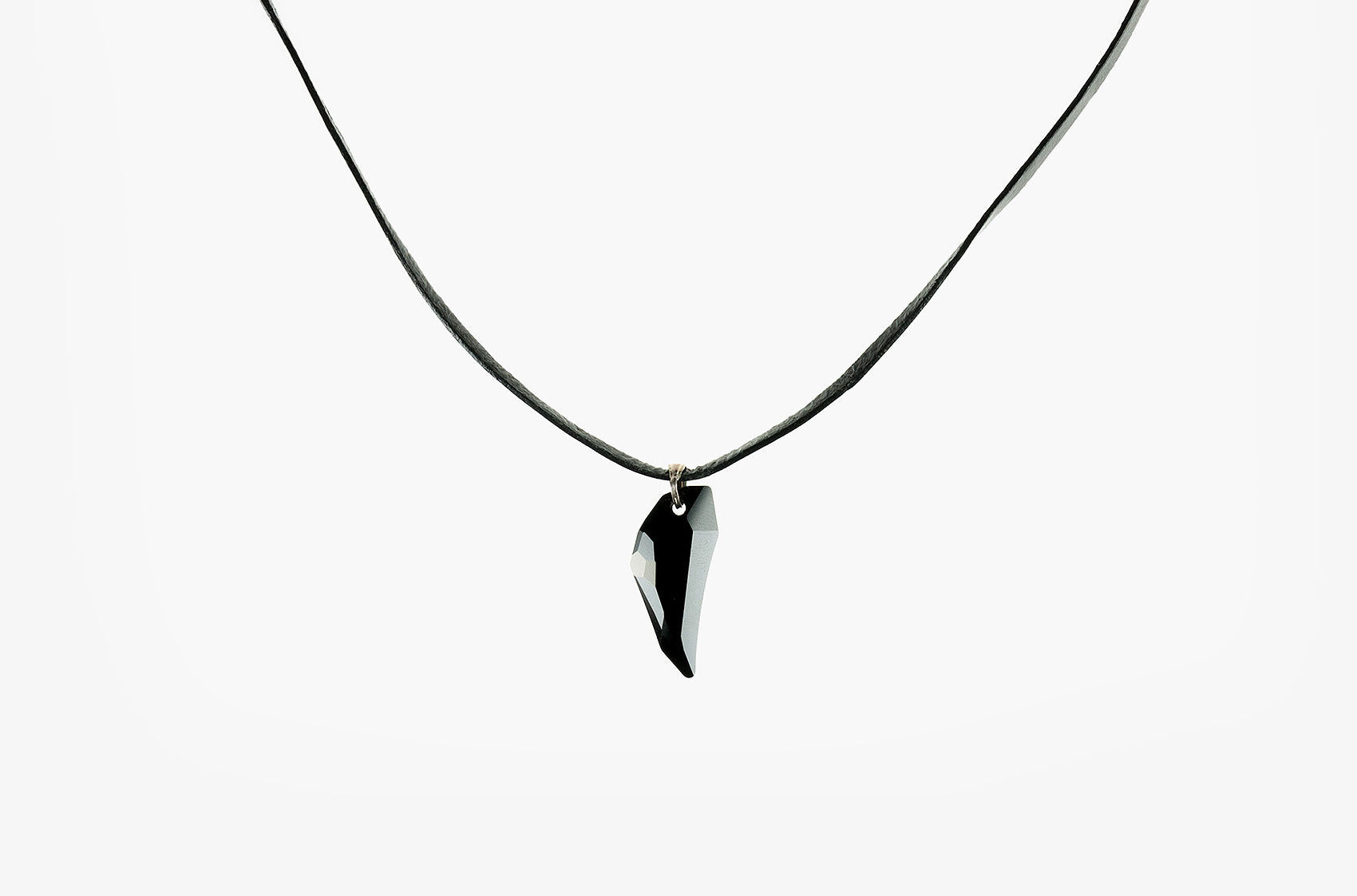 Swarovski Wolf Tooth leather necklace Her Lovely Bones jewellery