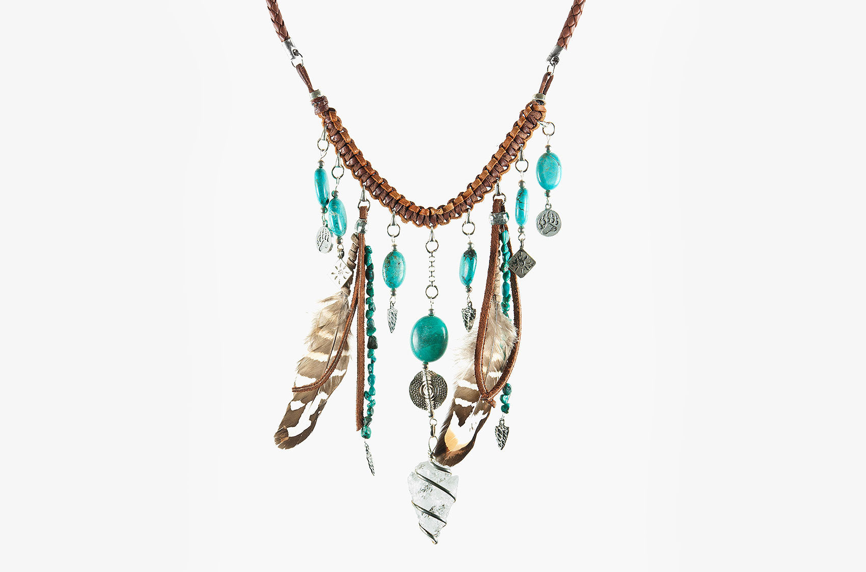 Buffalo Girl Wild Rider necklace