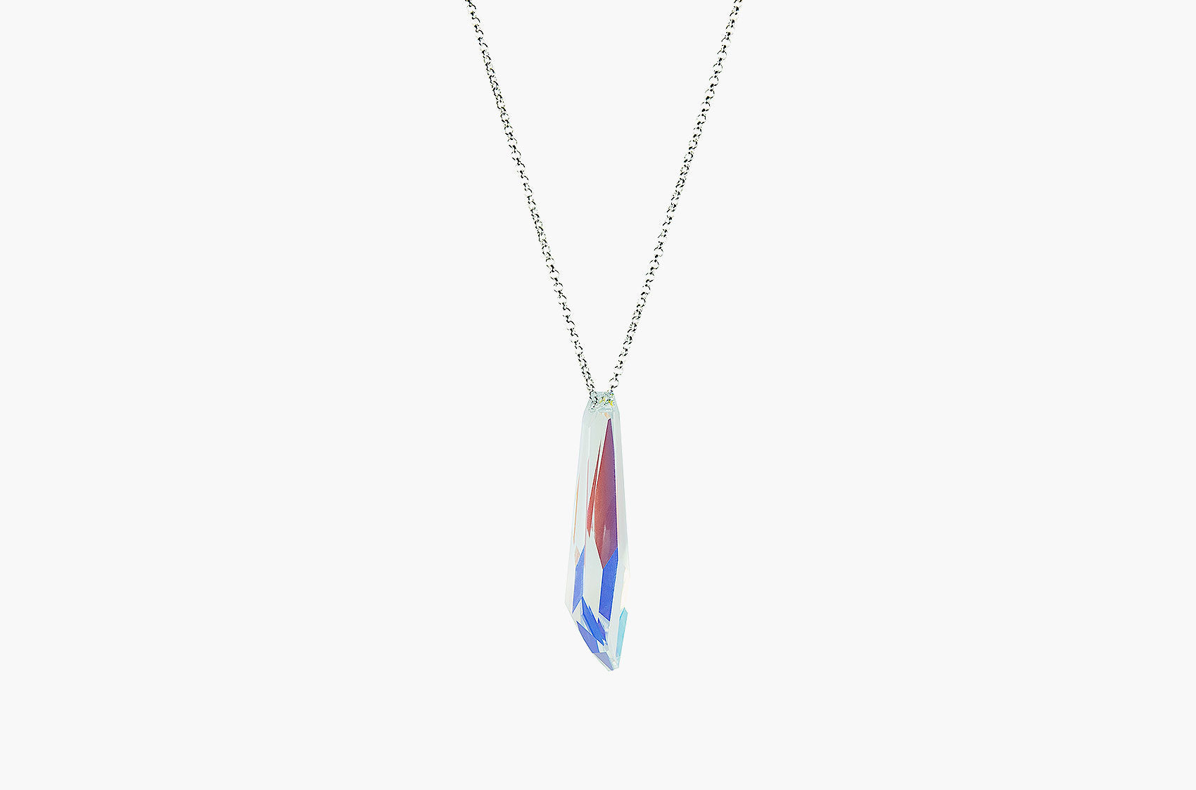 Swarovski Hanging Rock pendant rainbow crystal