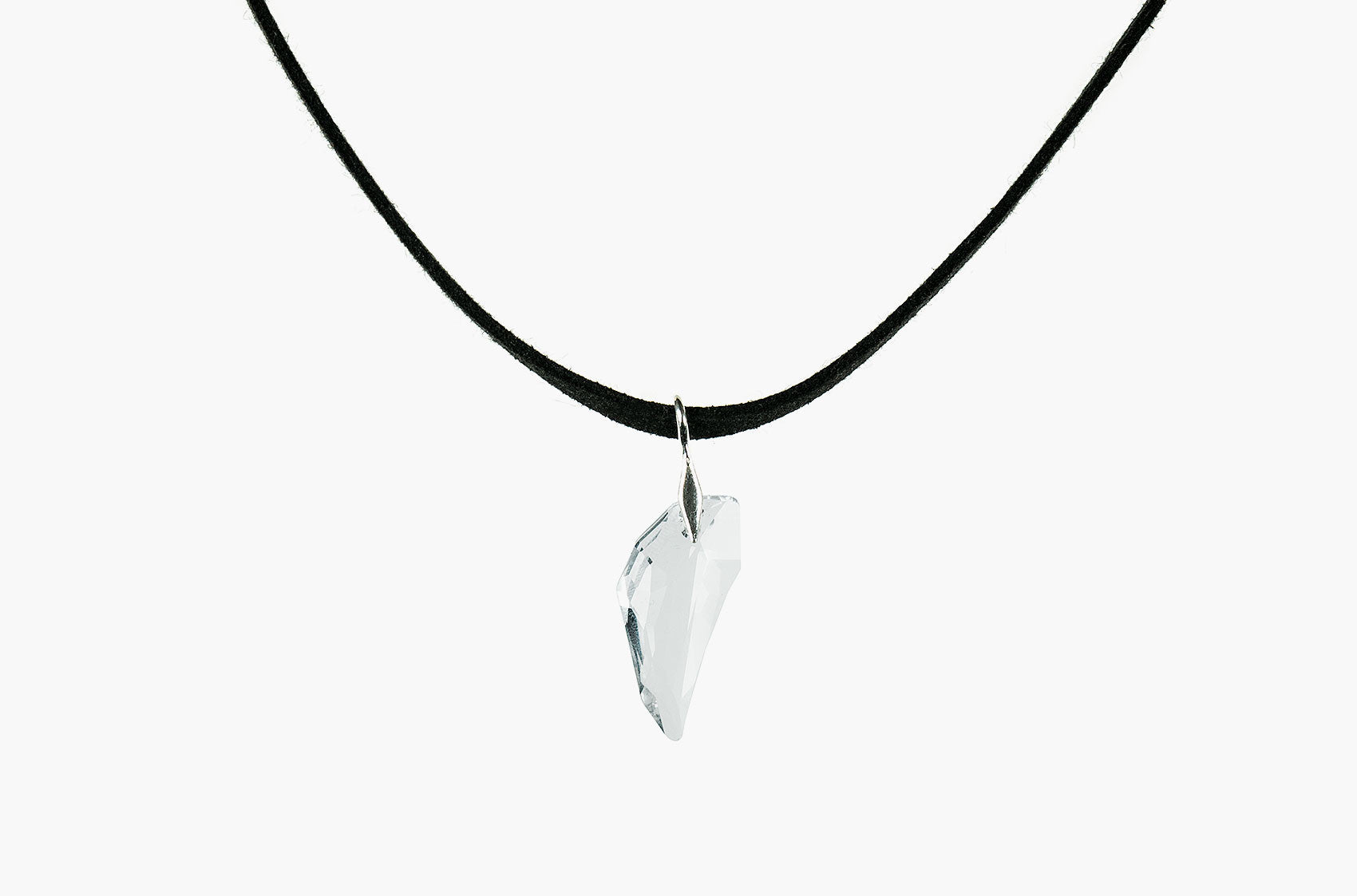 Swarovski Wolf Tooth leather choker Her Lovely Bones jewellery